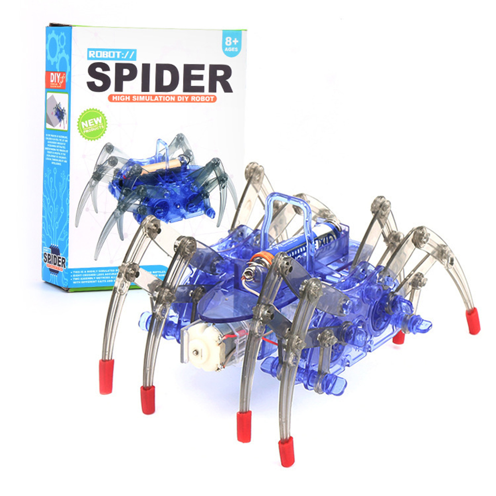 Science Diy Model - Electric Bionic Spider Robot DIY Kit
