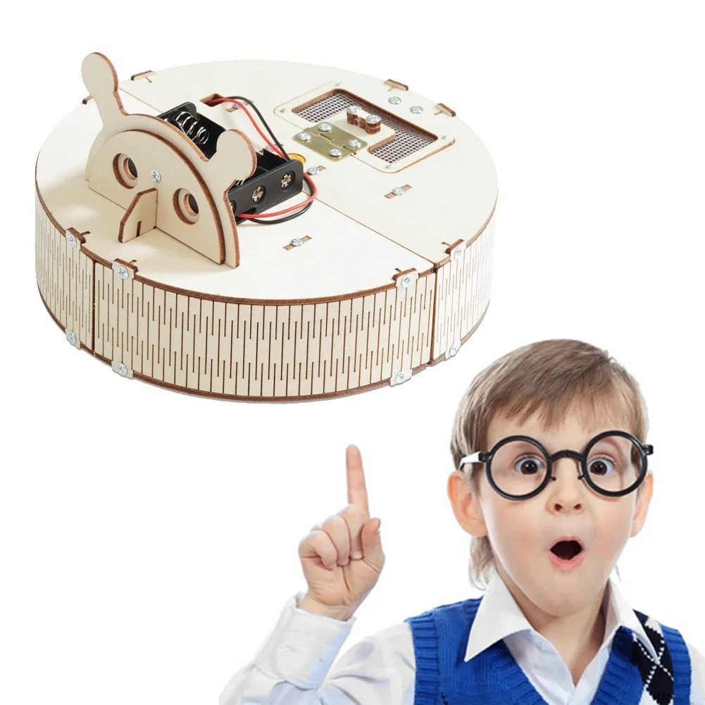Science Robotics - Educational DIY Intelligent Sweeping Robot Kit