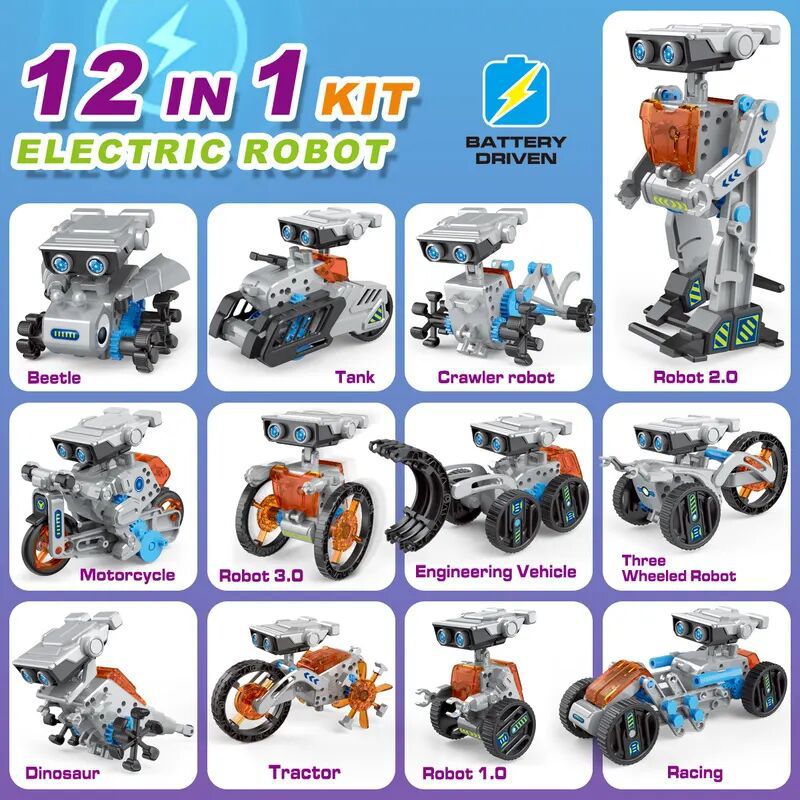 12 in 1 Science Experiment Sol - Science Robotics ulasan dan harga