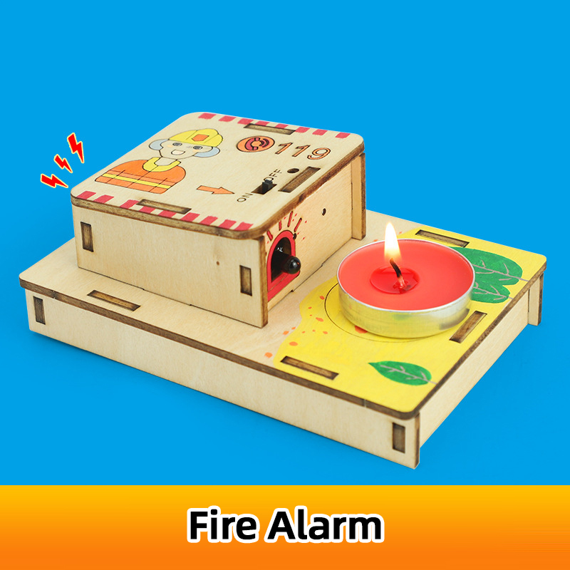 DIY Fire Alarm Circuit Kit Puz - Science Project ulasan dan harga