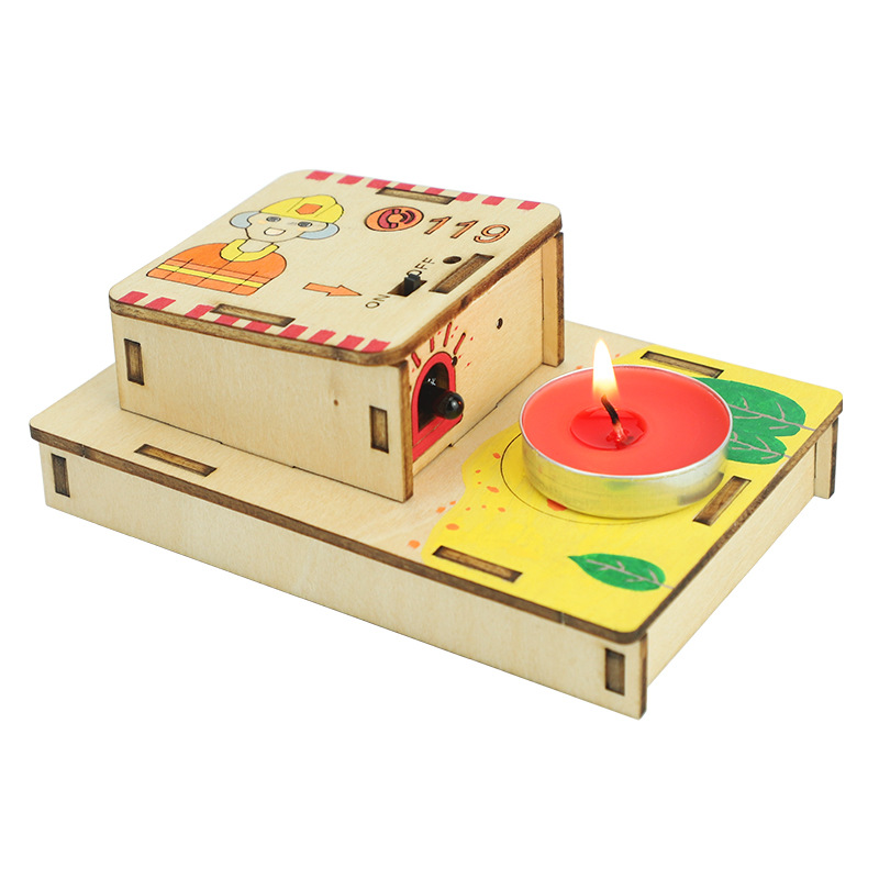 DIY Fire Alarm Circuit Kit Puz - Science Project ulasan dan harga
