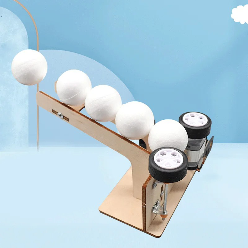 Electric Ball Pitching Machine - Science Diy Model ulasan dan harga