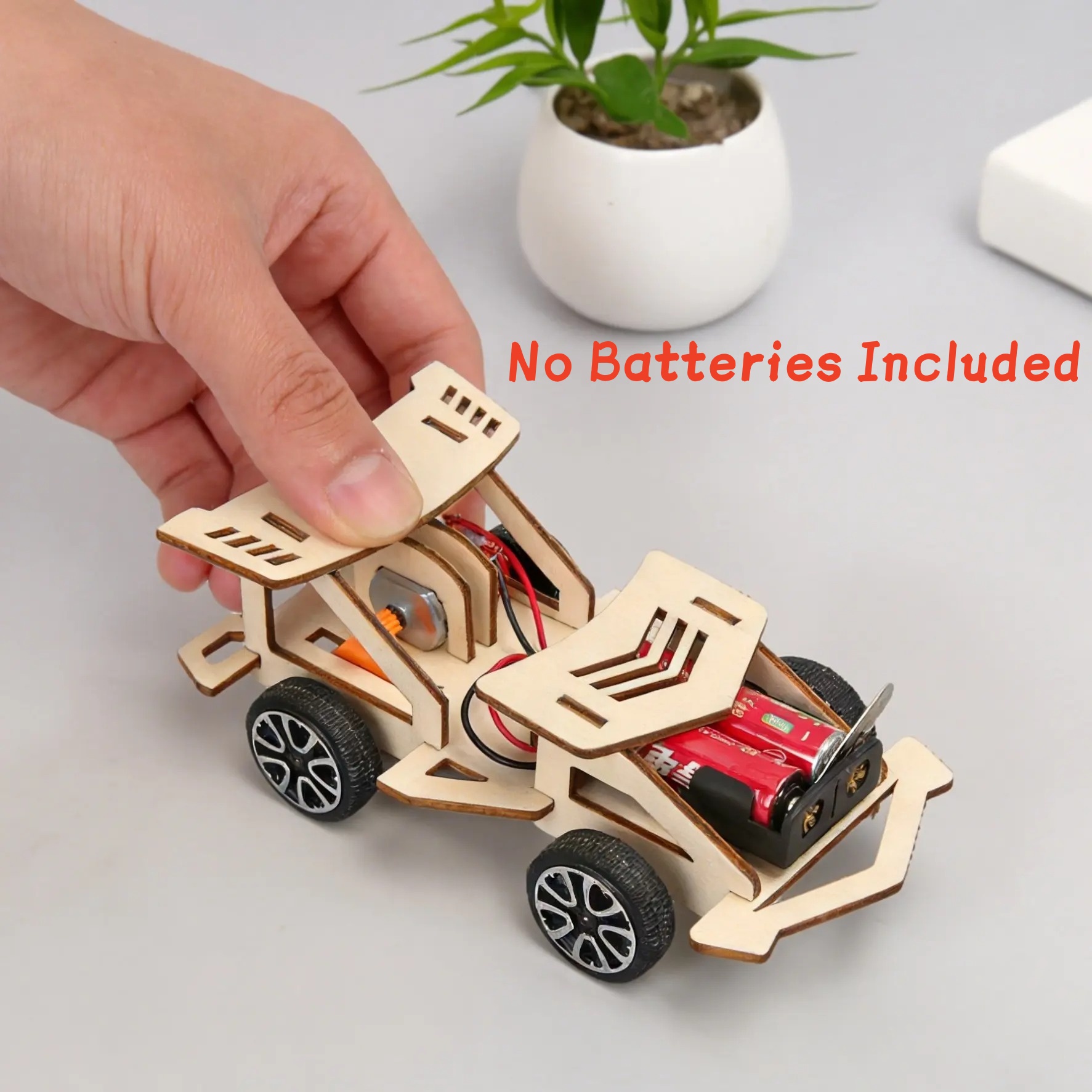 STEAM DIY Assembly Racing Car  - Science Hobby Kit ulasan dan harga