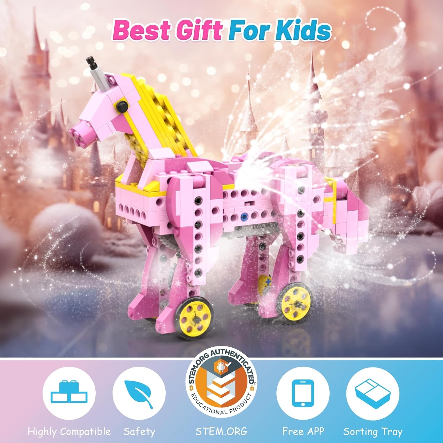 Apitor STEM Toys for Girls Gif - Science Robotics ulasan dan harga