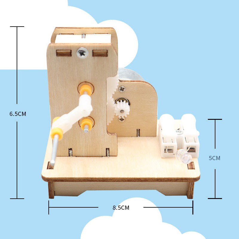 DIY Mini Hand Generator DIY Sc - Science Diy Model ulasan dan harga