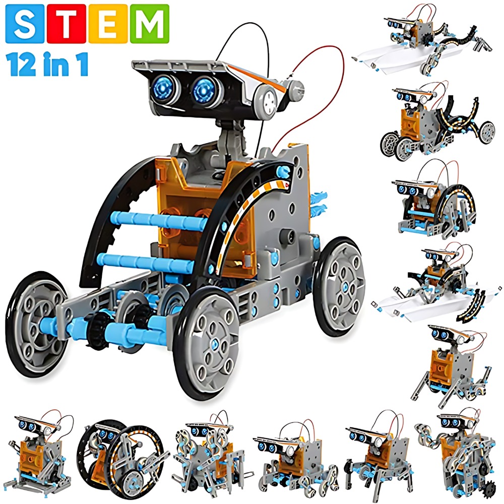 Solar Robot Building Blocks 12 - Science Robotics ulasan dan harga