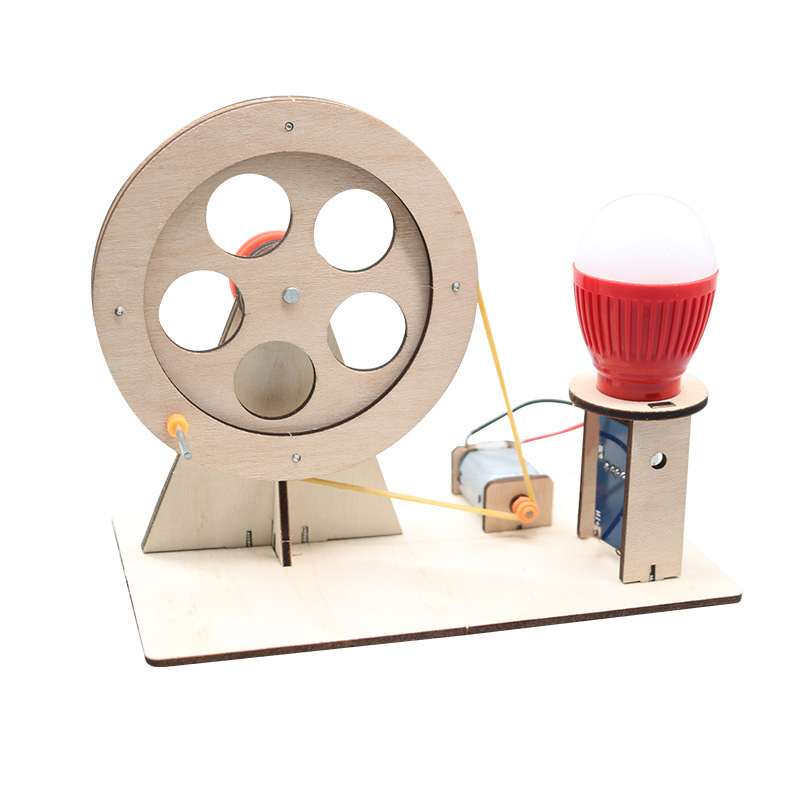 Mini DIY Hand Crank Generator  - Science Project ulasan dan harga