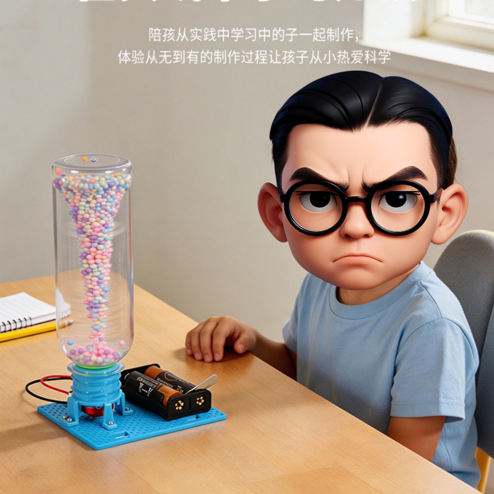 Electric Tornado Maker DIY STE - Science Hobby Kit ulasan dan harga