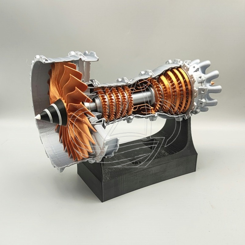Mini Turbofan Engine Model Ope - Science Hobby Kit ulasan dan harga