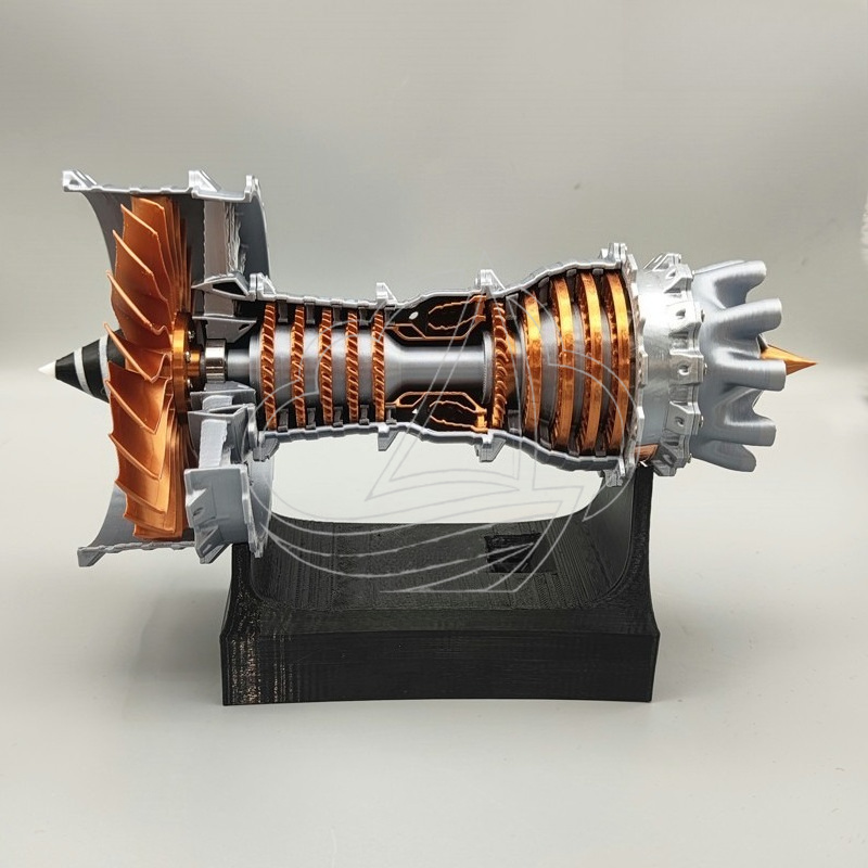 Mini Turbofan Engine Model Ope - Science Hobby Kit ulasan dan harga