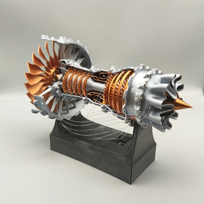 Mini Turbofan Engine Model Ope - Science Hobby Kit ulasan dan harga