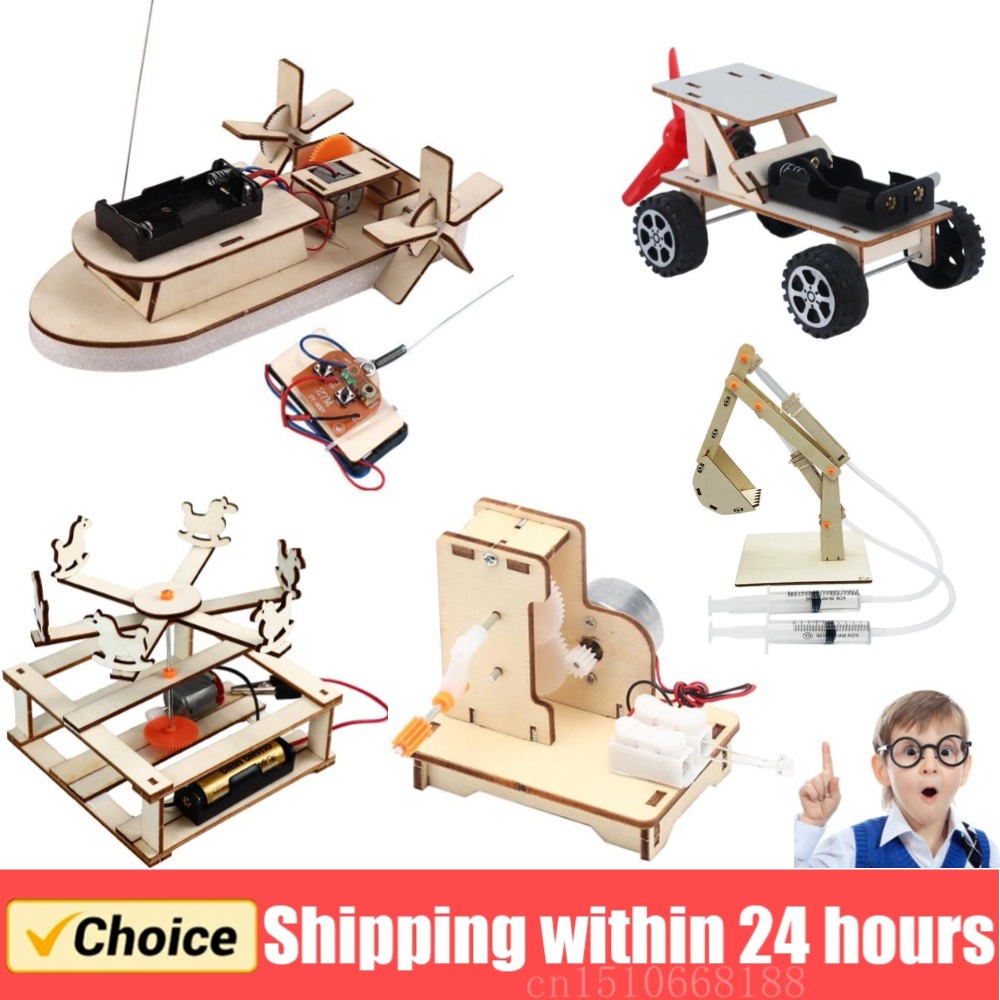DIY Boat Model Science Toys Ki - Science Diy Model ulasan dan harga