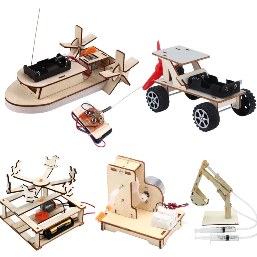 DIY Boat Model Science Toys Ki - Science Diy Model ulasan dan harga
