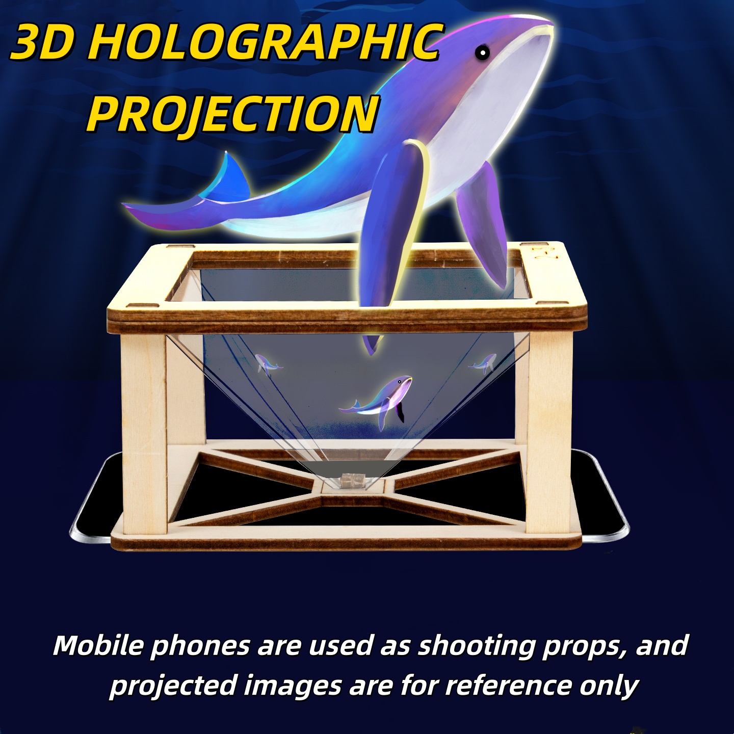 DIY 3D Holographic Projector K - Science Hobby Kit ulasan dan harga