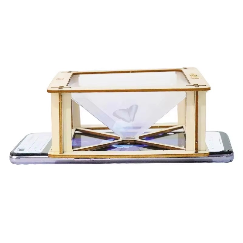 DIY 3D Holographic Projector K - Science Hobby Kit ulasan dan harga