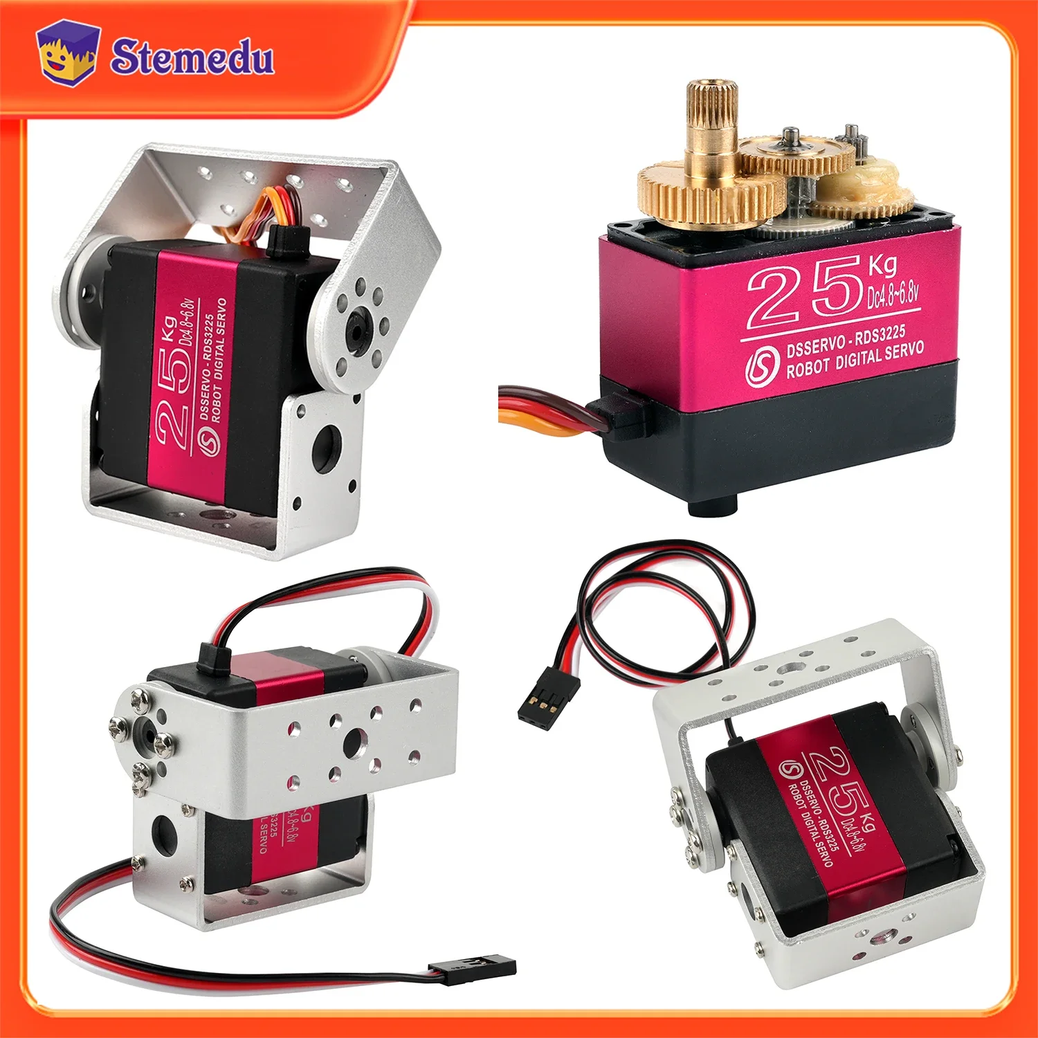 25KG Robot Digital Servo High  - Robot Arm Motor ulasan dan harga