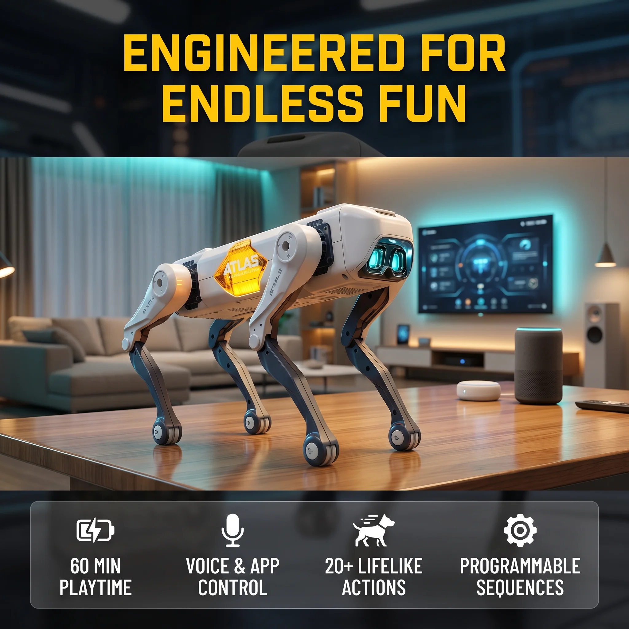 AI Smart Robot Dog, Voice & AP - Science Robotics ulasan dan harga