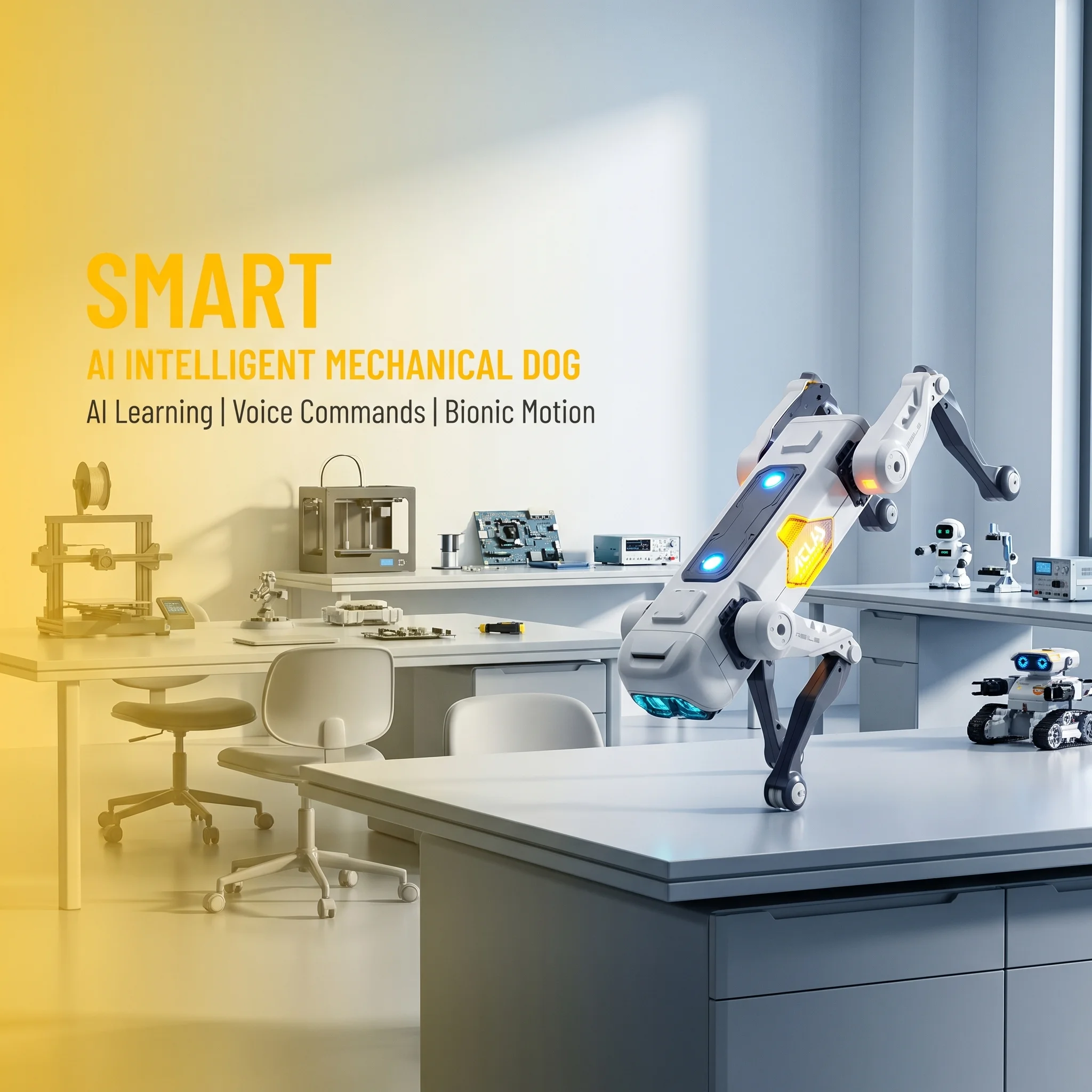 AI Smart Robot Dog, Voice & AP - Science Robotics ulasan dan harga
