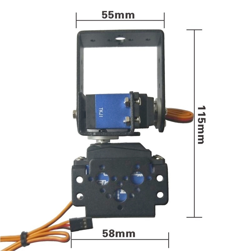 2 DOF Robotic Pan And Tilt Ser - Science Robotics ulasan dan harga