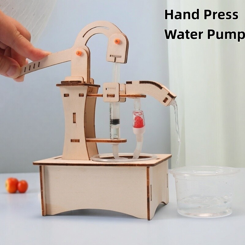 Wooden DIY Hand Pump Well Mode - Science Diy Model ulasan dan harga