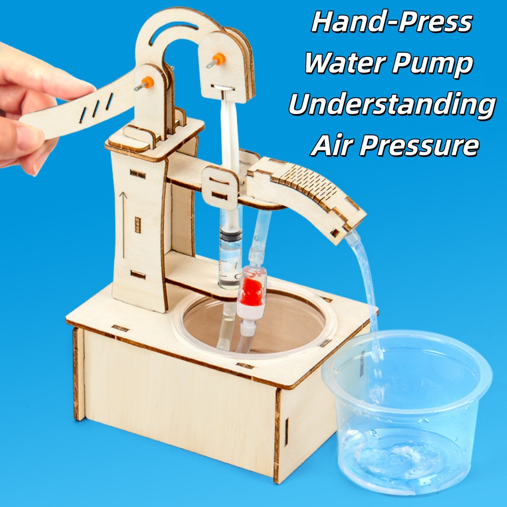 Wooden DIY Hand Pump Well Mode - Science Diy Model ulasan dan harga