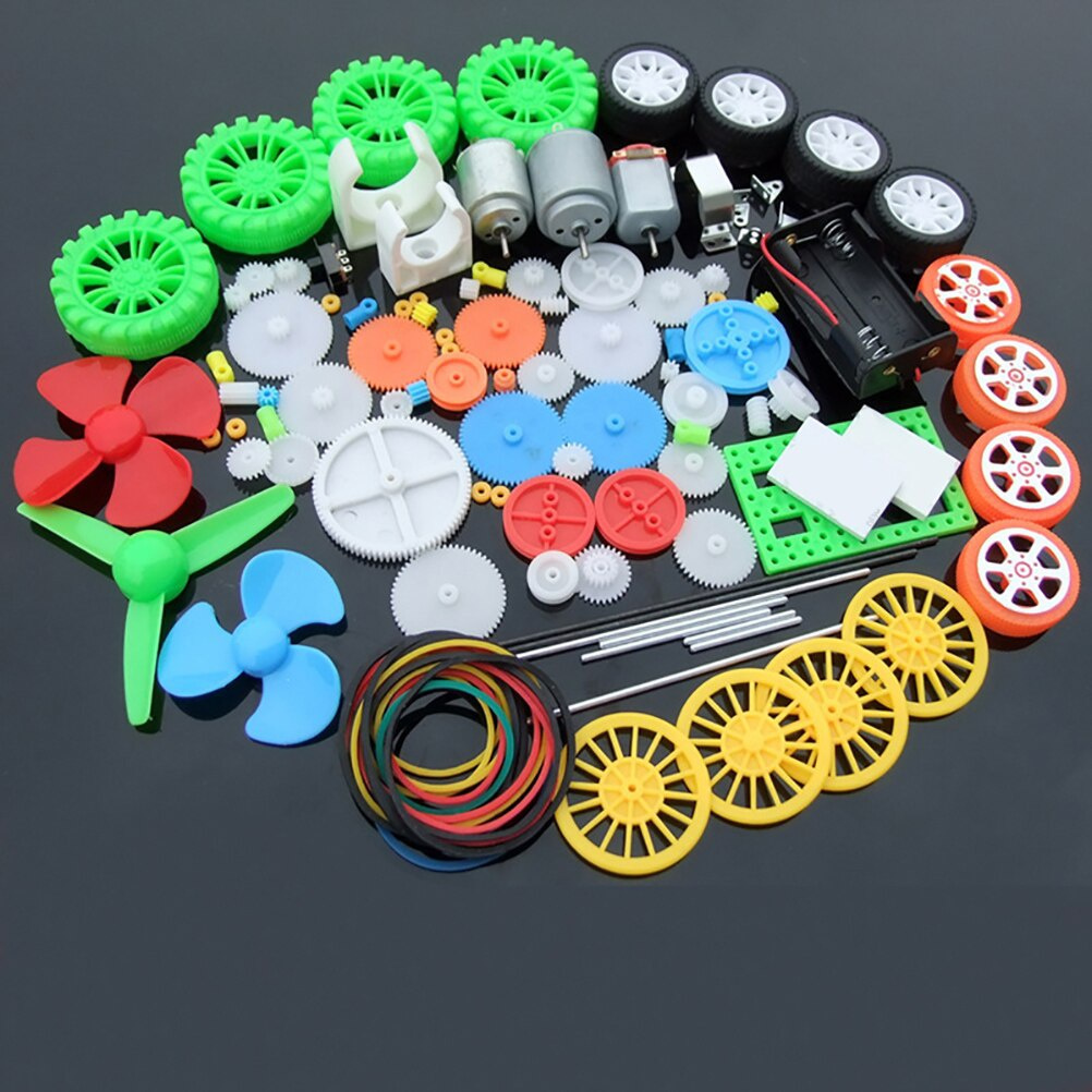 112pcs DC Motor Kit Electric M - Science Project ulasan dan harga
