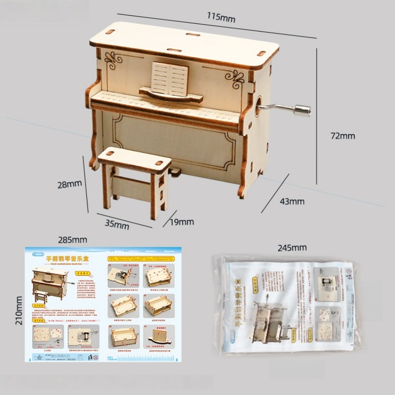 DIY Hand-Cranked Children's Pi - Science Diy Model ulasan dan harga